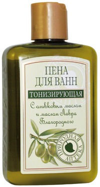 "Фратти НВ" / Тонизирующая пена для ванн серии «Оливковая»