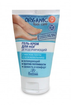 Floresan / Гель-крем для ног охлаждающий, дезодорирующий против потливости