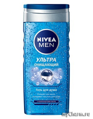 Nivea Men / Ультраочищающий Гель для душа