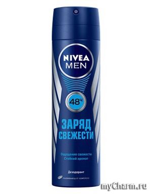 Nivea Men / Заряд Свежести Дезодорант-антиперспирант спрей