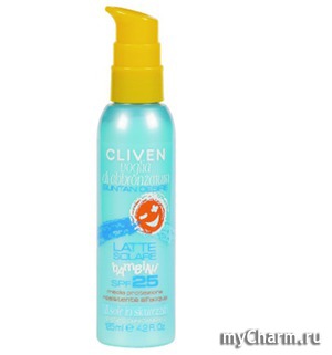 CLIVEN / Молочко солнцезащитное для детей SPF 25