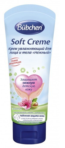 Bubchen / Детский крем Крем увлажняющий для лица и тела «Нежный»