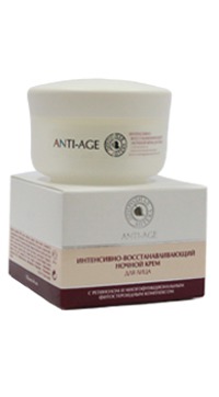 "Фратти НВ" / Интенсивно-восстанавливающий ночной крем для лица серии «Anti-Age»