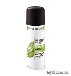 Yves Rocher /    Gel a Raser Fraicheur Homme shaving gel
