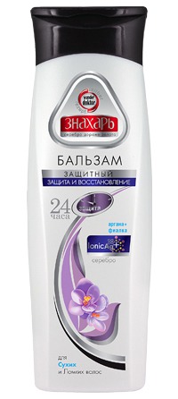 "Знахарь" / Бальзам для волос "ЗАЩИТНЫЙ" ЗАЩИТА И ВОССТАНОВЛЕНИЕ аргана + фиалка