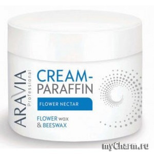 Aravia / Крем-парафин «Flower nectar» с цветочным и пчелиным воском
