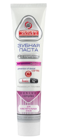 "Знахарь" / Зубная паста "FOR SENSITIVE TEETH" для чувствительных зубов