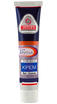 "Знахарь" / Крем для бритья ""For Shave" с экстрактом зверобоя