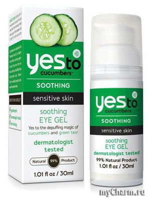 Yes To /     Cucumbers soothing eye gel