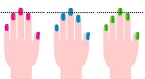 Определите характер по длине пальцев