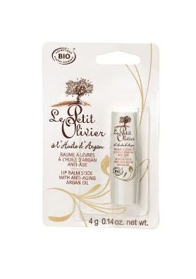 Le Petit Olivier / Argan Бальзам для губ антивозрастной с Био маслом Аргана