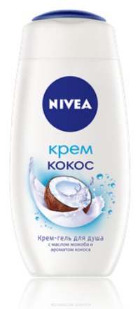 NIVEA / Крем-гель для душа Кокос