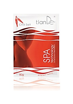 TianDe / Соль антицеллюлитная с маслом перца чили SPA technology