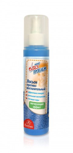 Floresan / Противовоспалительный лосьон очищающего действия "Лицо без проблем"