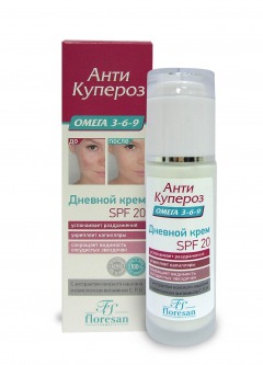 Floresan / Дневной крем SPF 20 "Анти Купероз"
