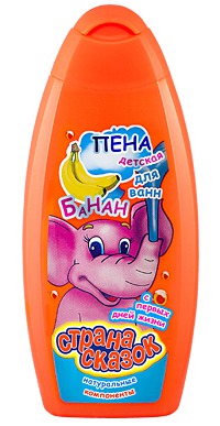 "Страна сказок" / Пена для ванны Пена для ванн детская "Банан"