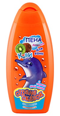 "Страна сказок" / Пена для ванны Пена для ванн детская "Киви"