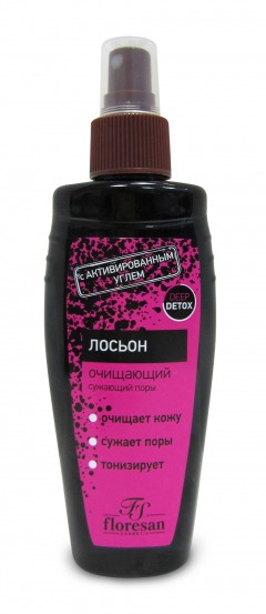 Floresan / Лосьон очищающий с активированным углем Deep Detox