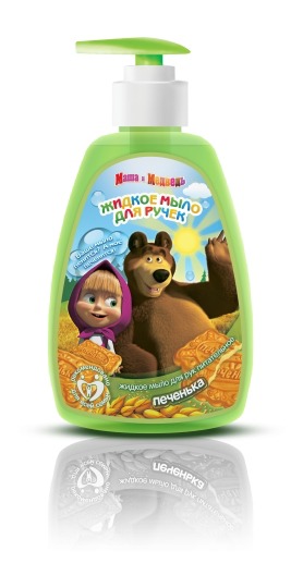 "Маша и Медведь" / Жидкое мыло для ручек "Печенька"