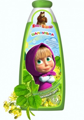 "Маша и Медведь" / Шампунь для ежедневного применения "Липовый цвет"