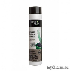organic shop / пена для ванн спа мертвого моря