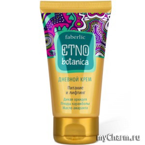 Faberlic / Дневной крем 50+ Питание и лифтинг серии ETNObotaniсa
