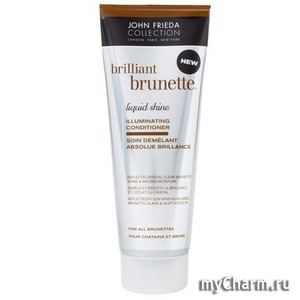 John Frieda / BRILLIANT BRUNETTE Кондиционер для кристального сияния темных волос