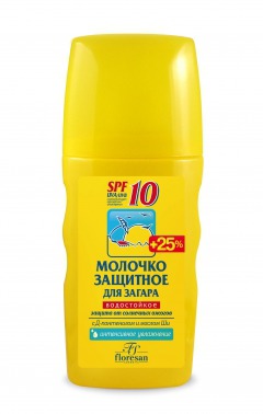 Floresan / Молочко защитное для загара SPF10