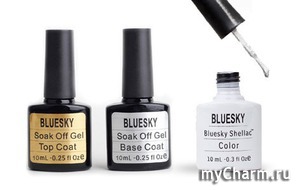 "Bluesky Shellaс" / Гель-лак для ногтей