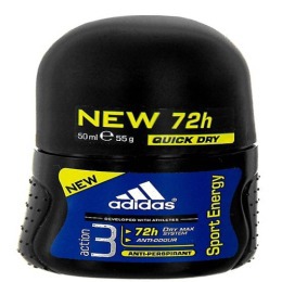 Adidas / антиперспирант "Cool & Dry Sport Energy Anti-perspirant Roll-on" для мужчин, ролик
