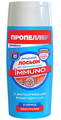 "Пропеллер" / Лосьон для лица Антиугревой лосьон для проблемной кожи