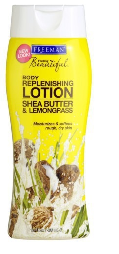 Freeman /    body replenishing lotion shea batter & lemongrass