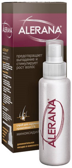 ALERANA / Спрей для наружного применения 5% миноксидил