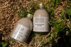 "Красно-Полянское мыло" / Бальзам для поврежденных волос Альпийские травы