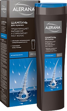 ALERANA / Шампунь для мужчин Активатор роста