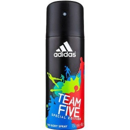 Adidas / дезодорант для тела "Team Five" спрей для мужчин