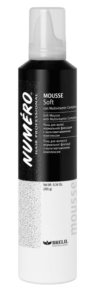 Brelil Professional / NUMERO STYLING Mousse SOFT  
