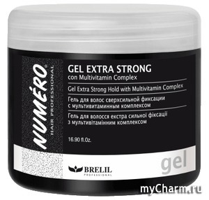 Brelil Professional / NUMERO STYLING Гель сильной фиксации