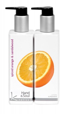 Kinetics / Лосьон для рук "Пряный апельсин и Сандаловое дерево"