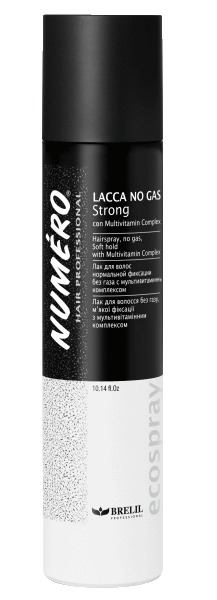 Brelil Professional / NUMERO STYLING Лак для волос сильной фиксации без газа