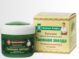 "Рецепты бабушки Агафьи" / Аптечка Агафьи Бальзам ароматевтический Таежная звезда