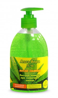 Floresan / Гель Алоэ-Вера после солнца против ожогов