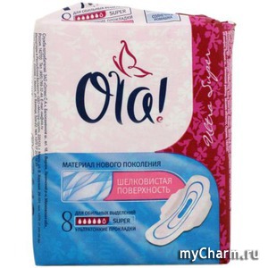 Ola! / Гигиенические прокладки Прокладки "Шелковистая поверхность"