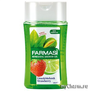 Farmasi / ���� ��� ���� Refreshing Shower Gel Lime&Melon&Strawberry