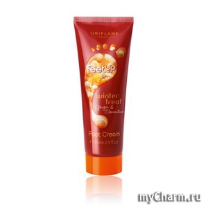 Oriflame /    Feet Up Winter Treat Ginger and Clementine Foot Cream