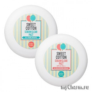 Holika Holika /    Sweet Cotton Sebum Clear Pact