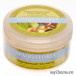 Irisk Professional / Моделирующий гель-контур антицеллюлитный с орехом макадамия и каштаном Spaquatoria