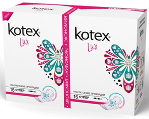 Kotex /   "Lux Dry Super"