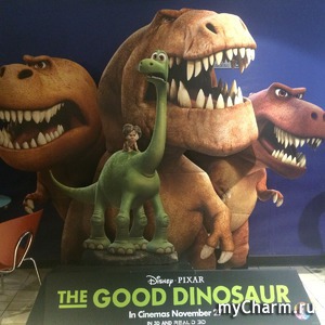      "The good dinosaur" ("  ")