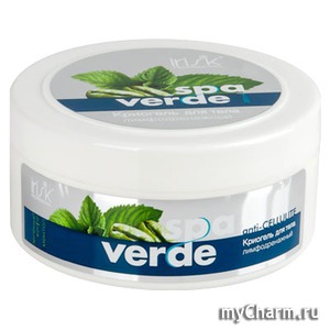 Irisk Professional / Гель антицеллюлитный Криогель для тела «SPA Verde» Ментол и Зеленый кофе